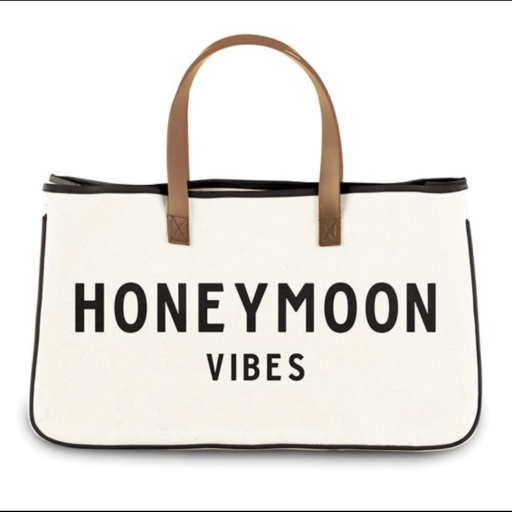 Canvas Honeymoon Vibes Tote